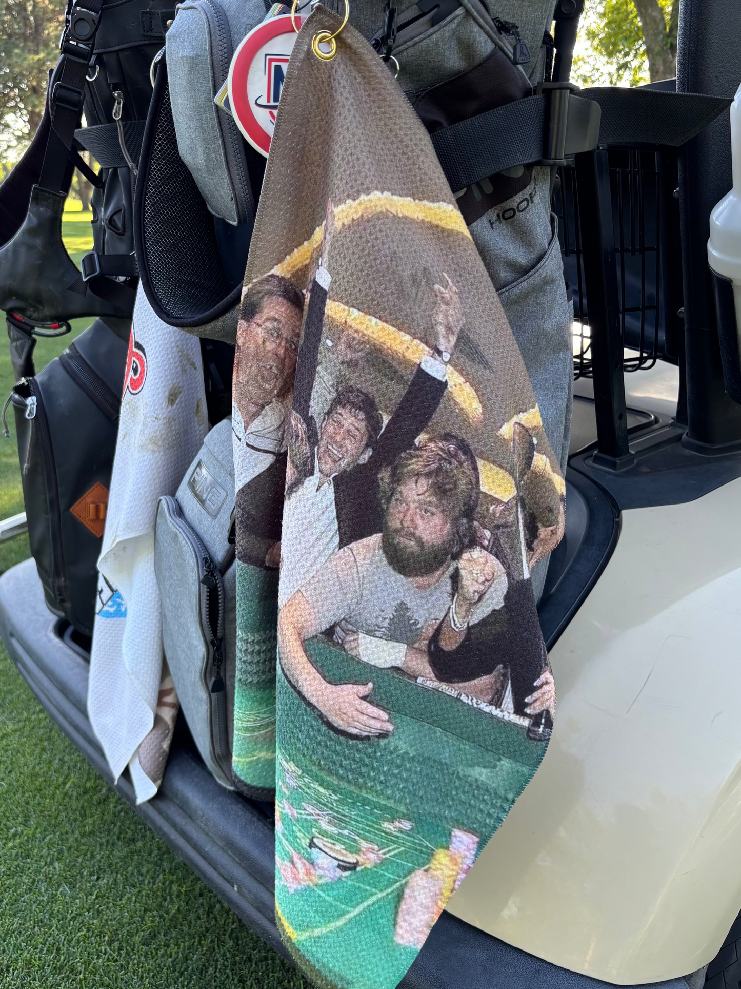 I Can Quit Anytime Golf Towel